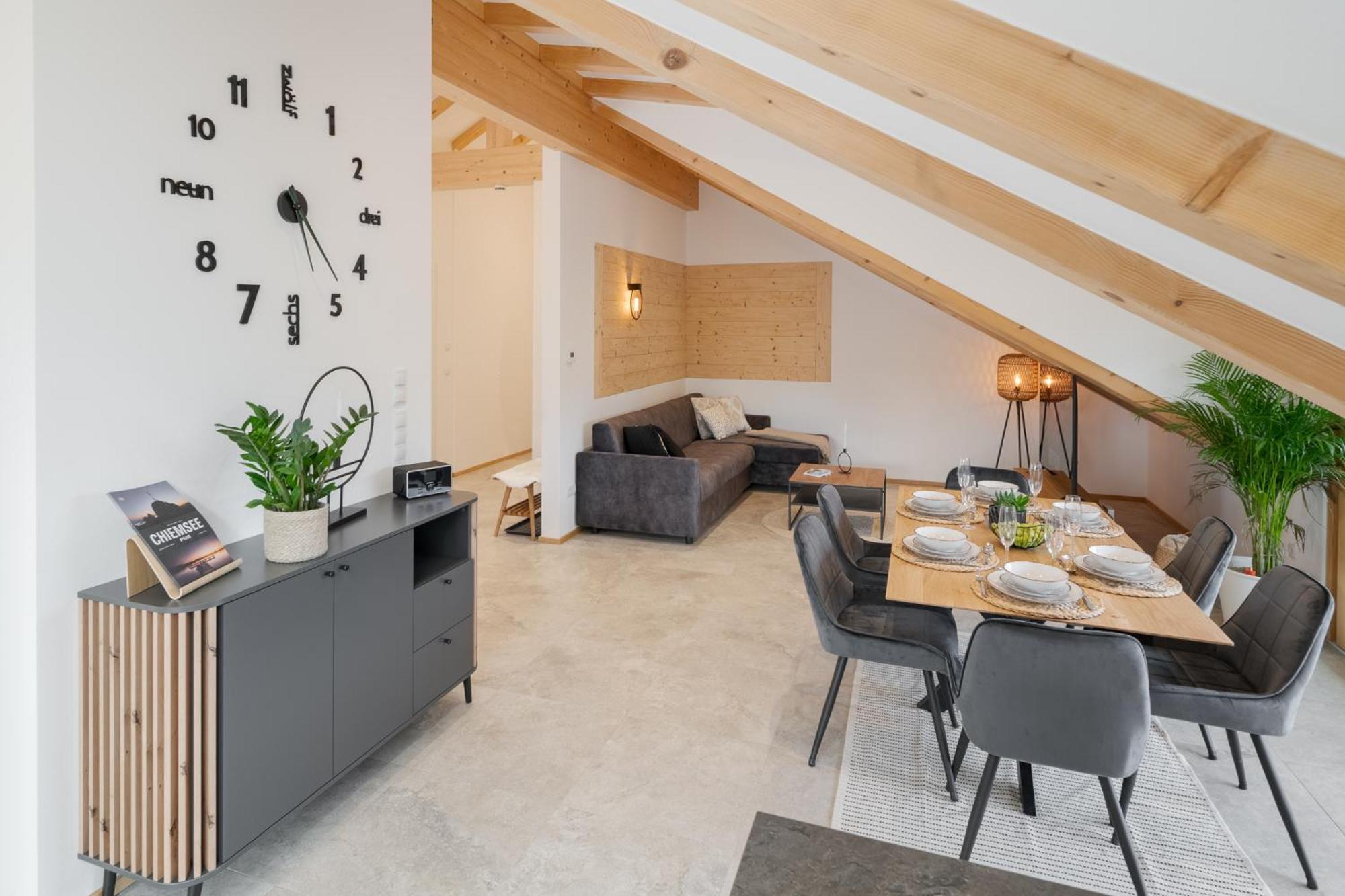 Fenjoy: Ferienapartment Mit Bergblick / Balkon / Bbq Бернау-ам-Кімзе Екстер'єр фото